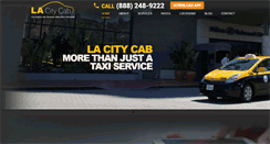 Desktop Screenshot of lacitycab.com